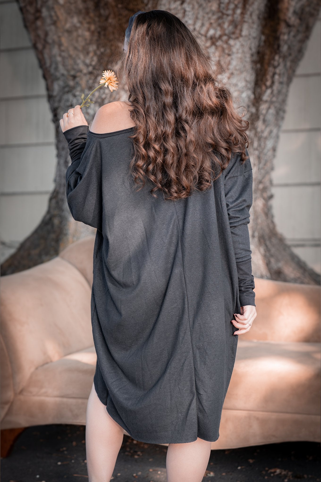 Pinch of Grace Oversize T (Knee Length) Long Sleeve
