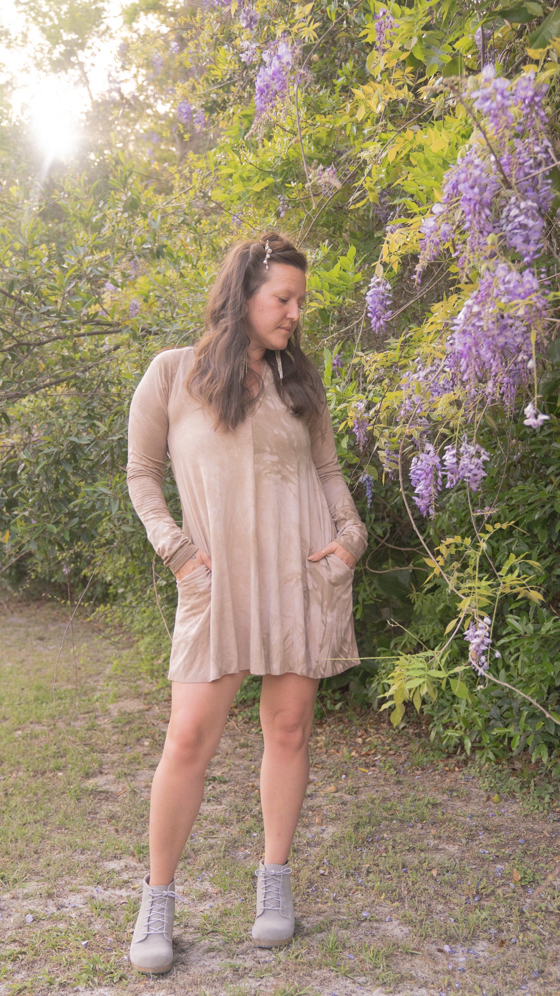 Saturday's Child Sundress (Long Sleeve) Willow