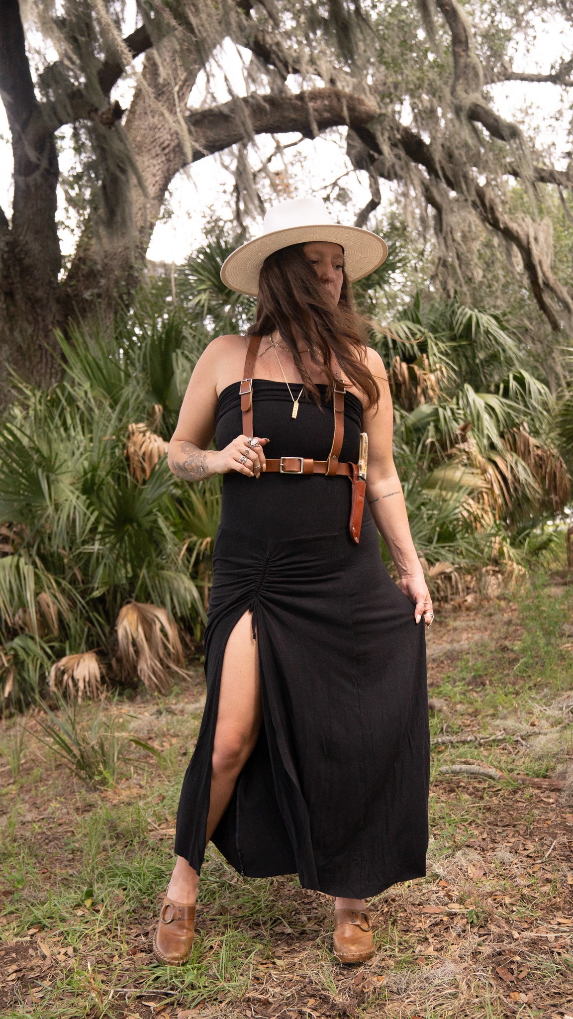 Mama Tried Cinched Convertible Dress Sinew Moon Mama Tried Cinched Convertible Dress Sinew Moon