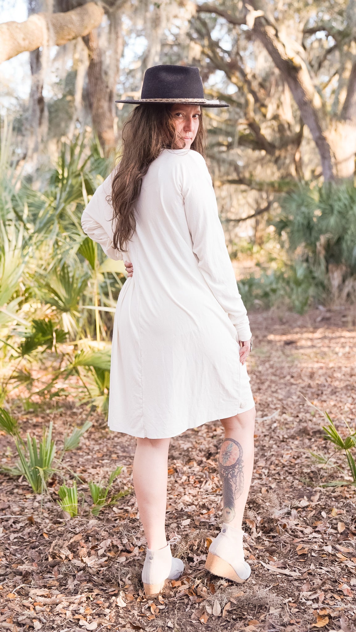 Pinch of Grace Oversize T (Knee Length) Long Sleeve
