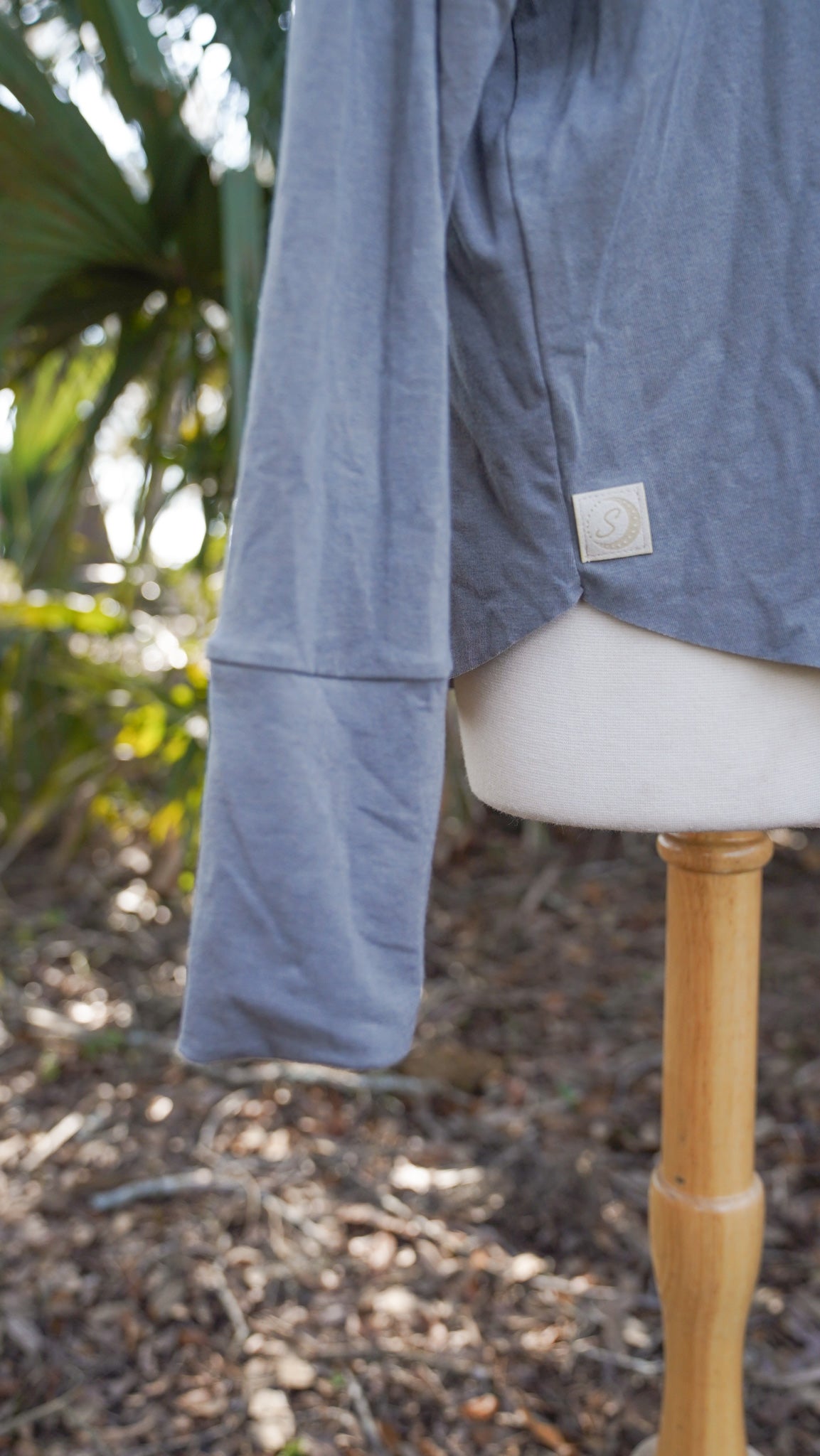 Pinch of Grace Oversize T (Long Sleeve) Sea Sage
