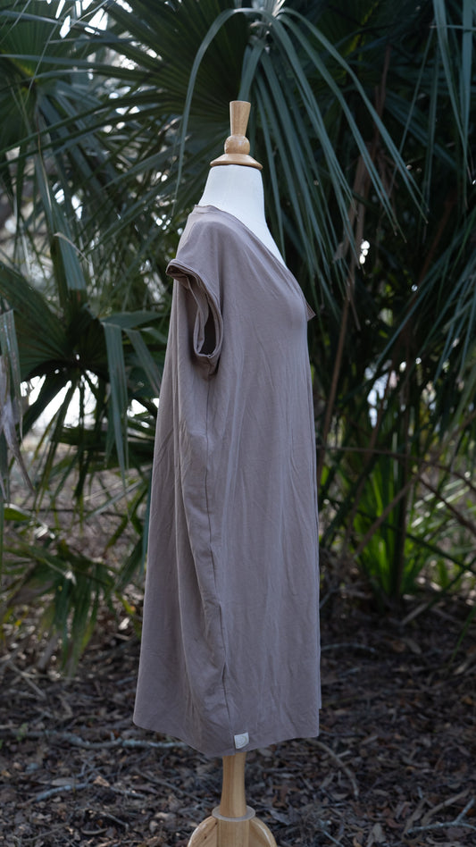 Pinch of Grace Oversize T (Knee Length) Stone