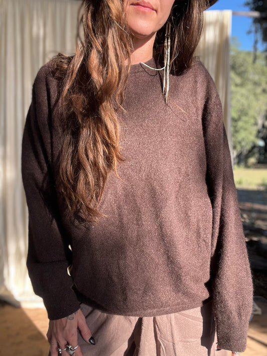 ✧ Cashmere Wool Sweater ✧ Natural Fibers