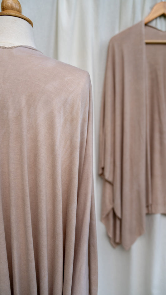 Bodhi Drip Cropped: Mottled Cairo Bamboo Jersey