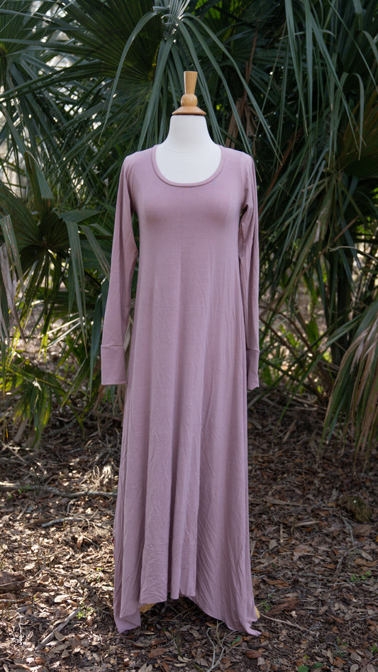 Lazy Lightnin' Maxi Dress (Long Sleeve) Blossom