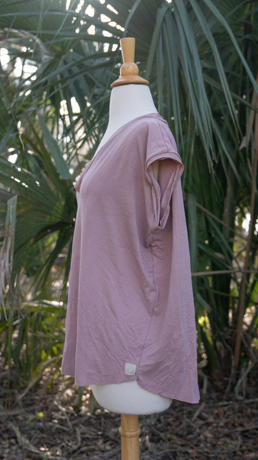 Pinch of Grace Oversize T (Hip Length) Blossom