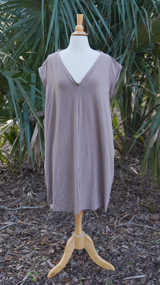 Pinch of Grace Oversize T (Knee Length) Stone