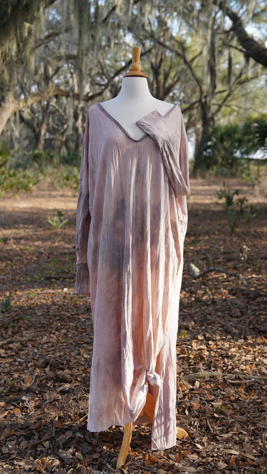 Pinch of Grace Oversize Kaftan (Long Sleeve) Rosehips