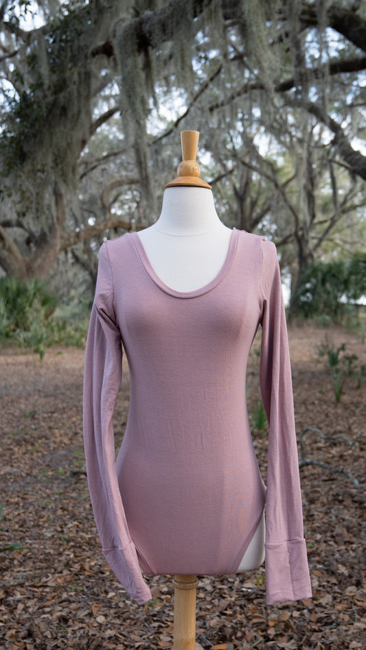 Time on the Mountain Bodysuit (Long Sleeve) Blossom