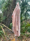 Strange Shadows Cardigan (M/L) Rose Hips Bamboo Velour