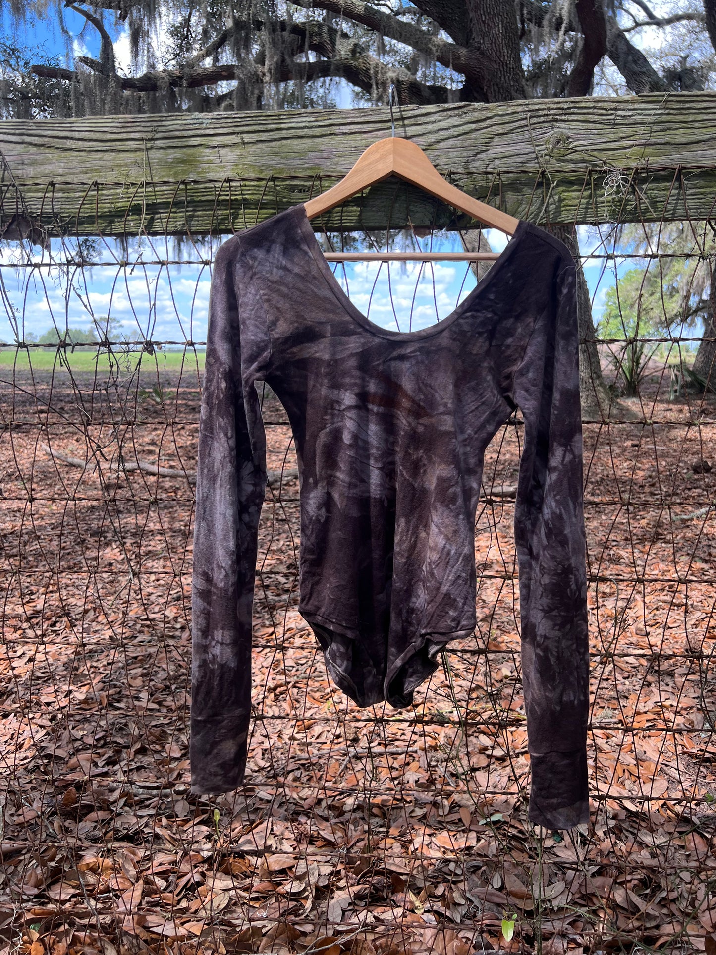 Time on the Mountain Bodysuit (L/XL) Scorched Earth