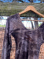 Time on the Mountain Bodysuit (L/XL) Scorched Earth