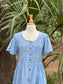 ✧ Embroidered Denim Dress  ✧ Natural Fibers