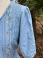 ✧ Embroidered Denim Dress  ✧ Natural Fibers