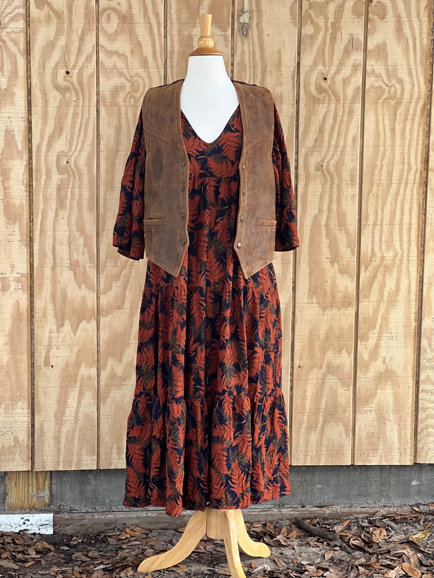 ✧ Botanical Print Dress ✧