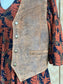 ✧Minnetonka Leather Vest ✧ Unisex