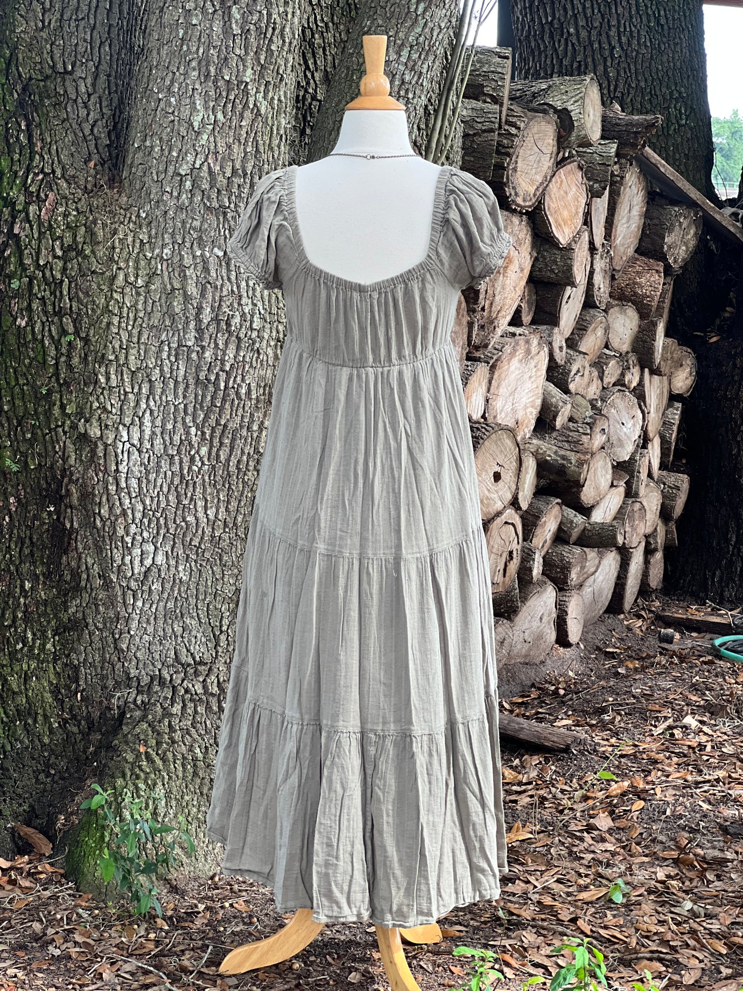 ✧ Sage Maxi Dress ✧ Natural Fibers