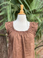 ✧ Neuflora Ruffle Tank  ✧ Natural Fibers