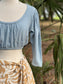 ✧ Lace Detail Crop Top ✧ Natural Fibers