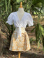 ✧ Botanical Wrap Skirt  ✧ Natural Fibers