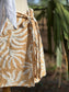 ✧ Botanical Wrap Skirt  ✧ Natural Fibers