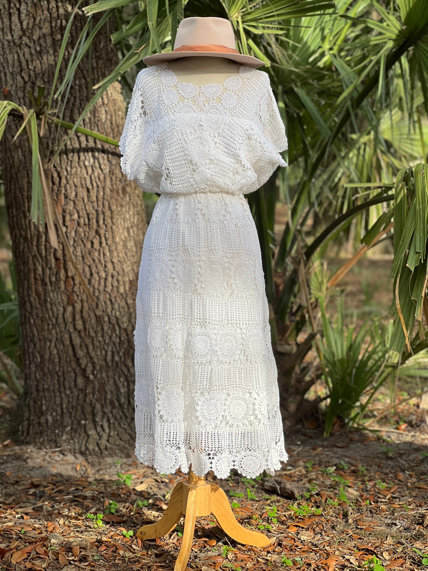 ✧ Crochet Lace Dress  ✧ Handmade