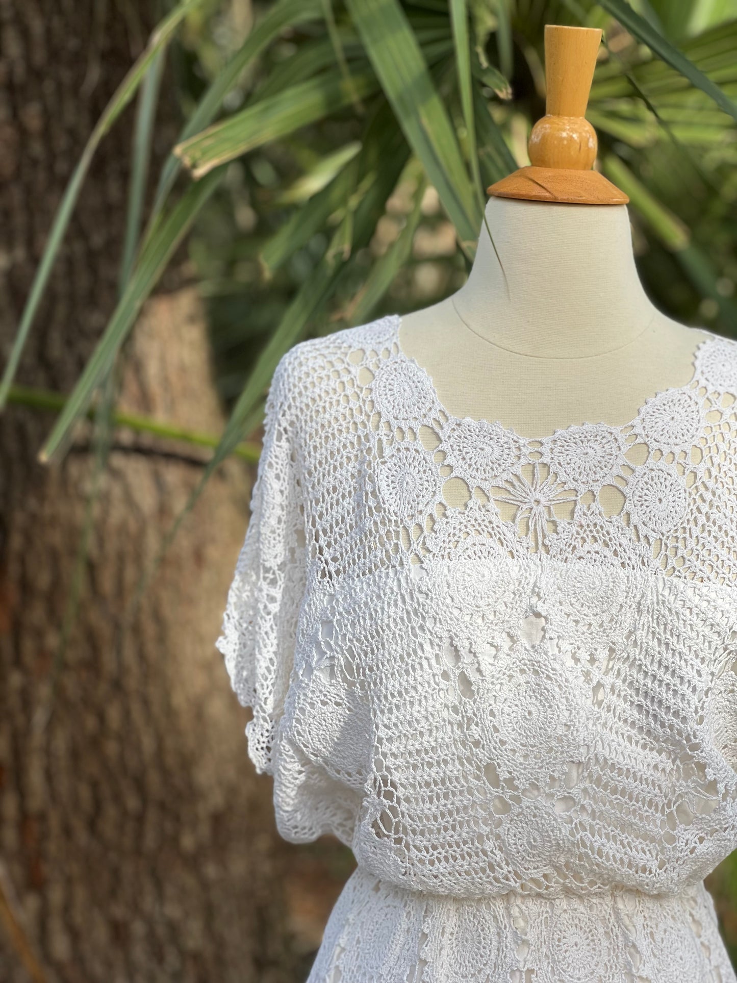 ✧ Crochet Lace Dress  ✧ Handmade