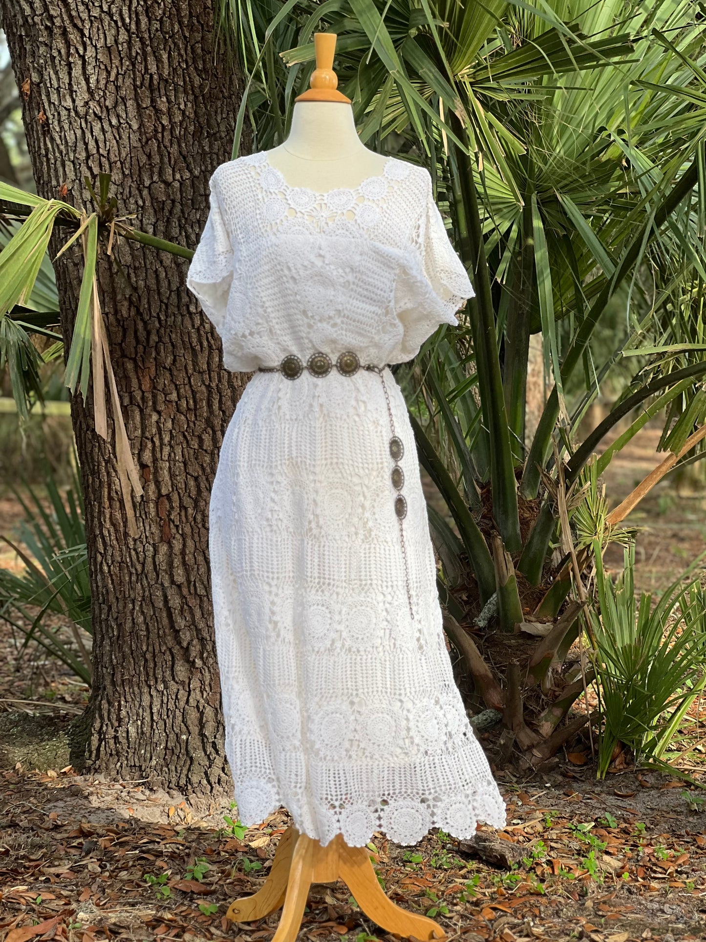 ✧ Crochet Lace Dress  ✧ Handmade