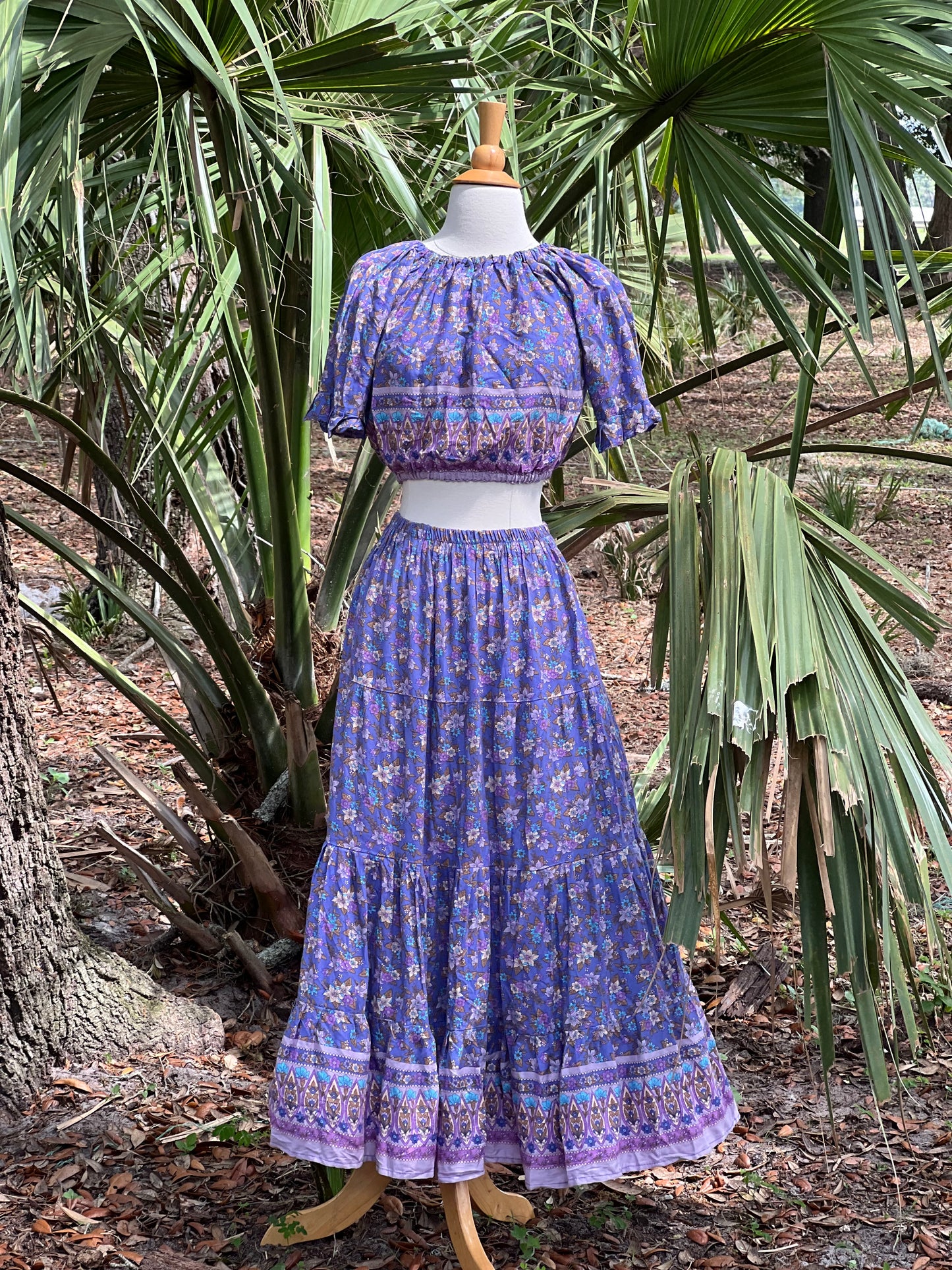 ✧ Purple Floral Set✧ Handmade