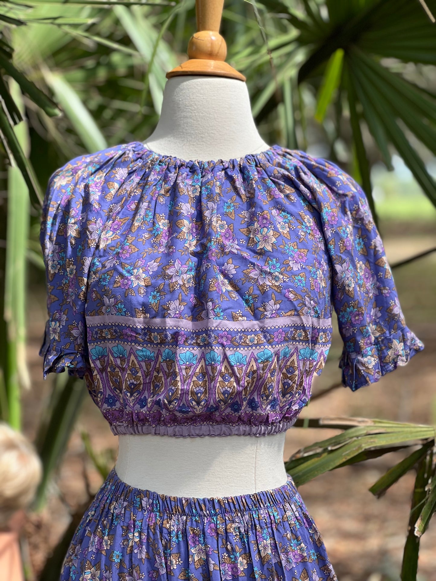 ✧ Purple Floral Set✧ Handmade