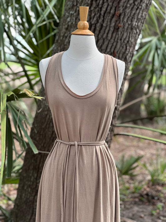 SECONDS Terrapin Dress (XS/S) Stone