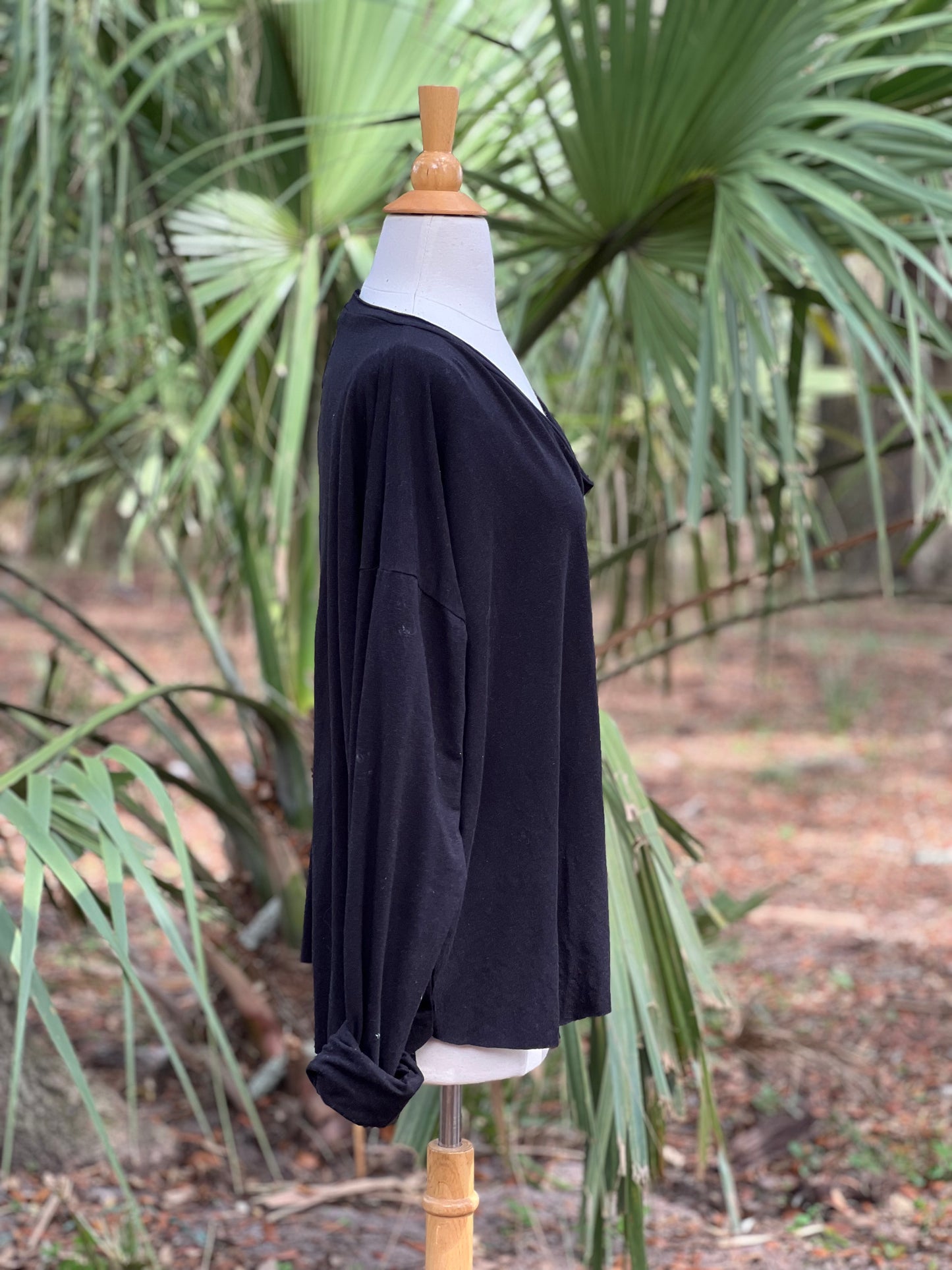 Pinch of Grace Oversize T (Long Sleeve) Onyx M/L