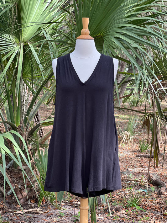 Saturday's Child Romper (XS/S Short) Onyx
