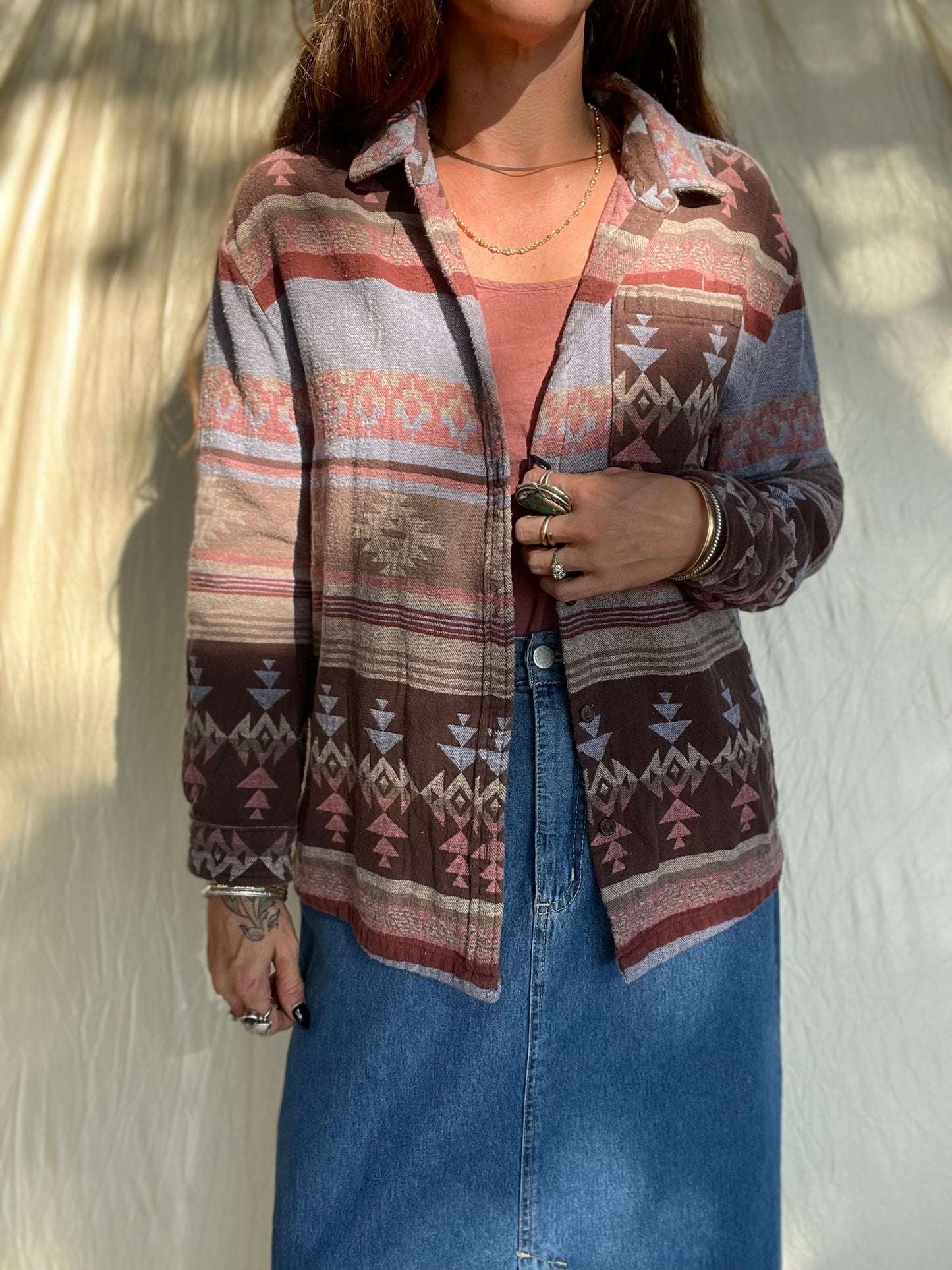 ✧ Southwest Flannel ✧ Natural Fibers