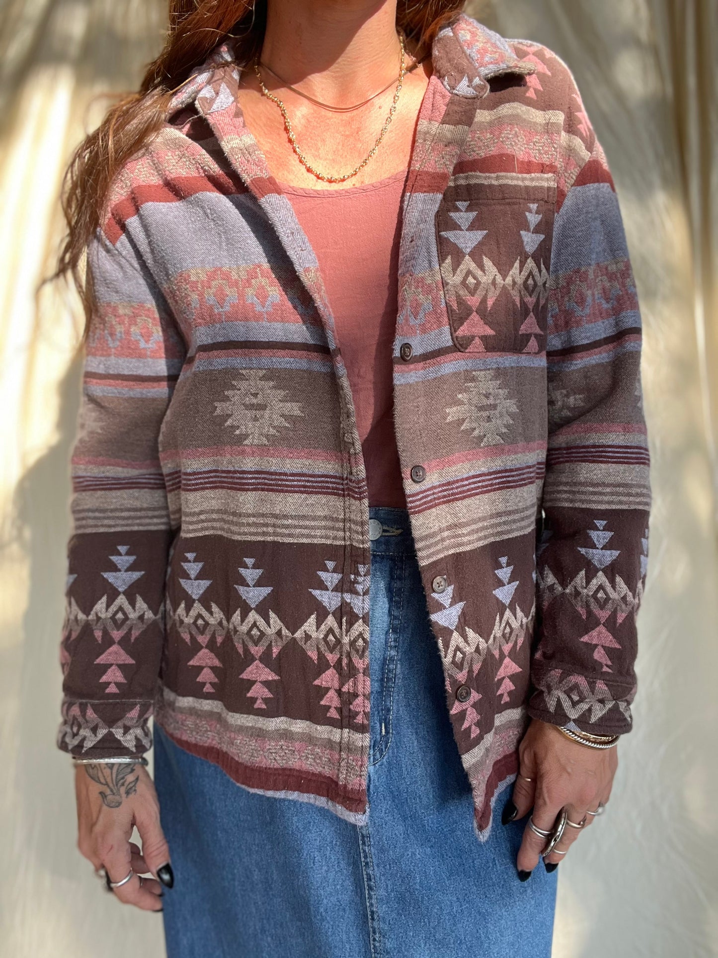 ✧ Southwest Flannel ✧ Natural Fibers