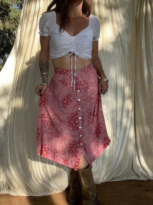 ✧ Cinch Front Puff Sleeve Top ✧ Natural Fibers