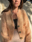 ✧ Fuzzy Peach Sweater ✧ Natural Fibers