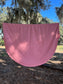 ✧ Pink Rectangle Tablecloth ✧ Natural Fibers