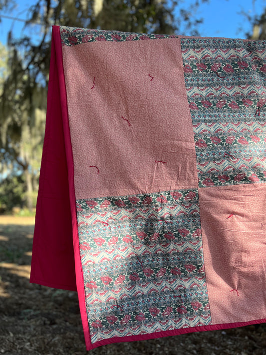 ✧ Quilt ✧ Farmhouse Floral