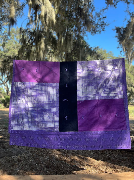 ✧ Quilt ✧ Purple Patchwork