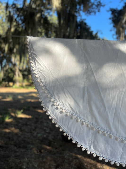 ✧ Handmade Cottagecore Tablecloth ✧