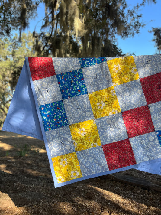 ✧ Quilt ✧ Primary Floral