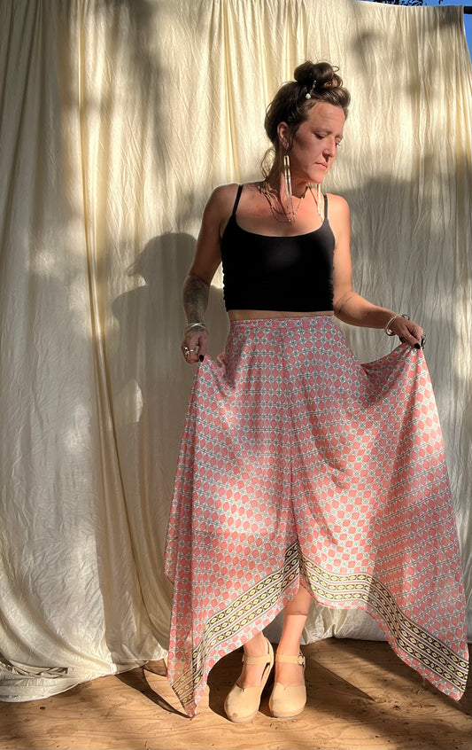 ✧ Printed Maxi Skirt ✧