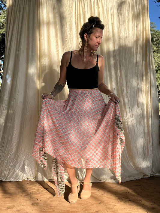 ✧ Printed Maxi Skirt ✧