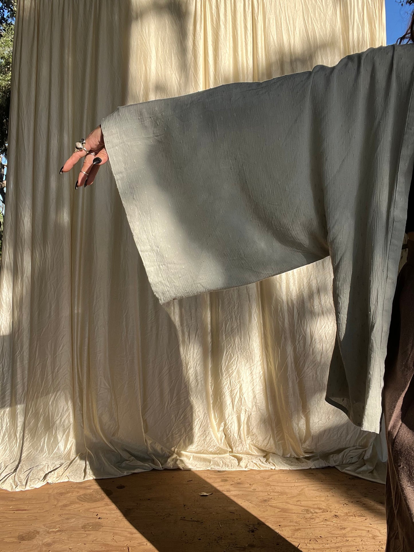 ✧ Silver Sage Kimono/Duster ✧