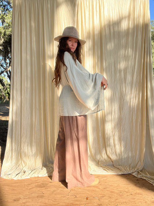 ✧ Silver Sage Kimono/Duster ✧