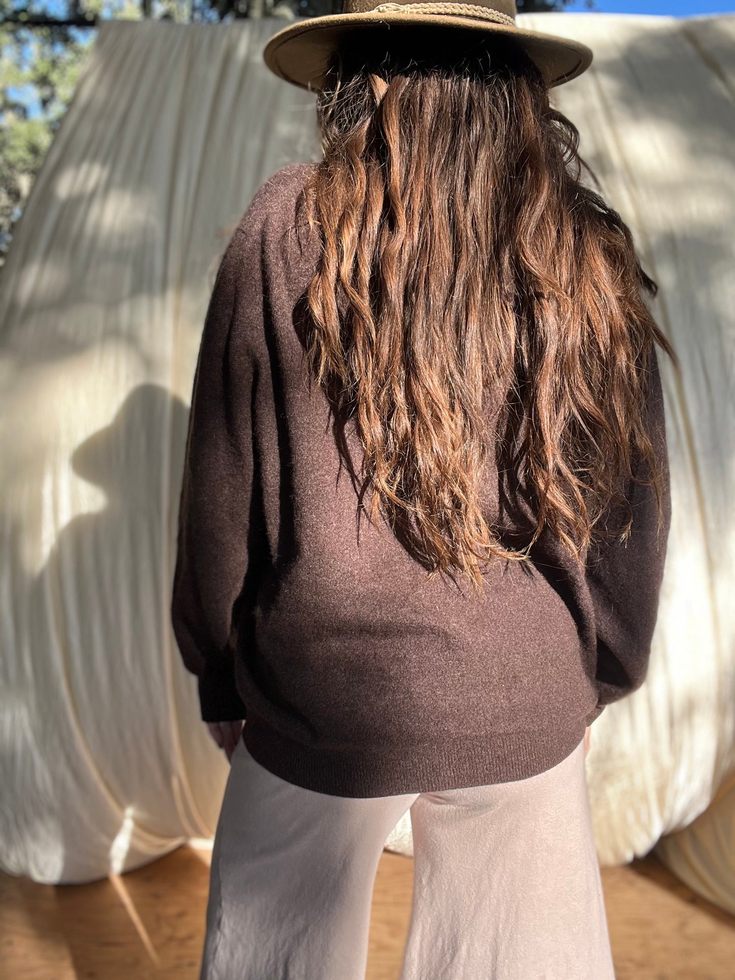 ✧ Cashmere Wool Sweater ✧ Natural Fibers