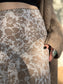 ✧ Floral Print Linen Skirt ✧ Natural Fibers