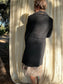 ✧ Black Wool Peacoat ✧ Natural Fibers