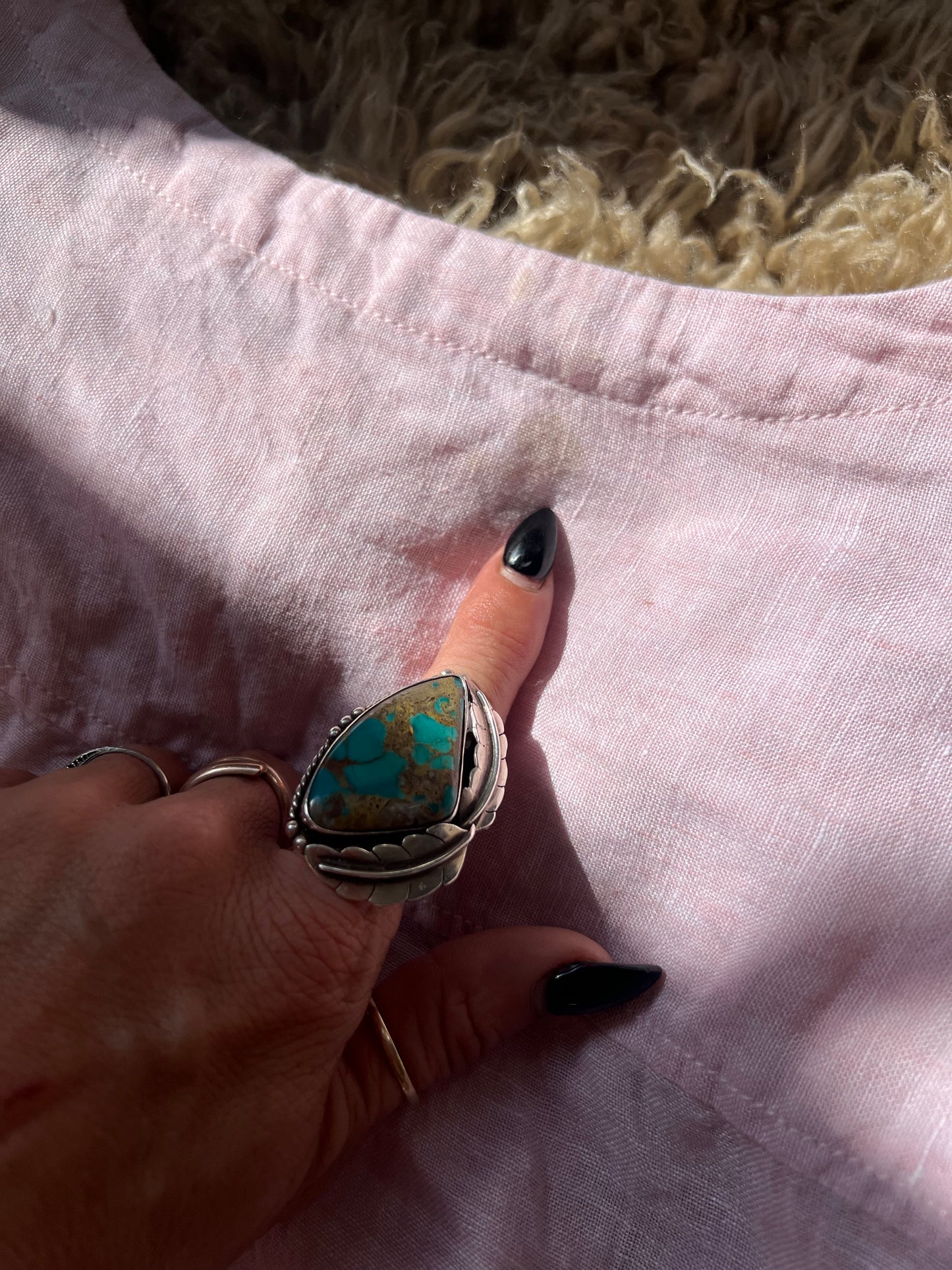 ✧ Pink Linen Top ✧ Natural Fibers